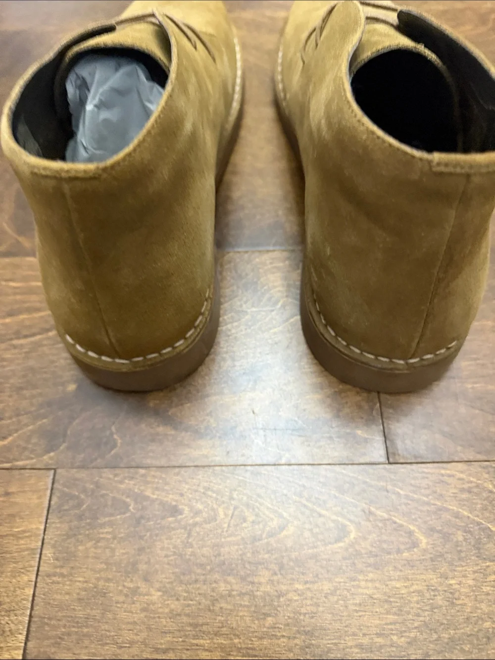 J. Crew Men's Tan Suede Chukka Boots